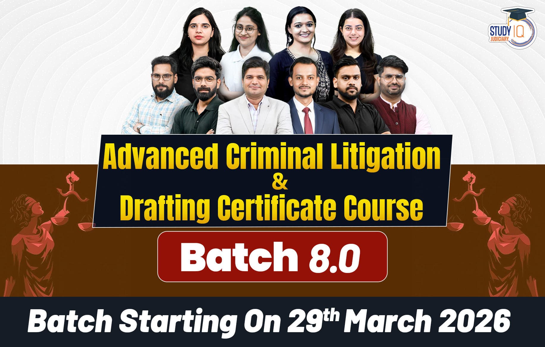Advanced Criminal Litigation & Drafting Certificate Course 8.0