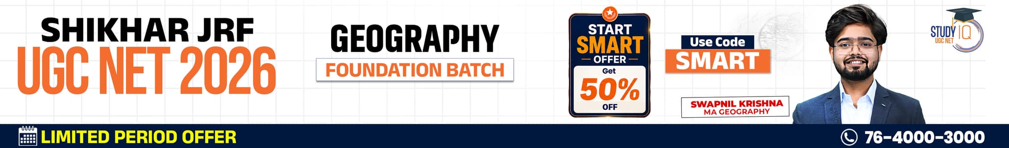 Shikhar JRF UGC NET DEC 2026 Geography Foundation Batch