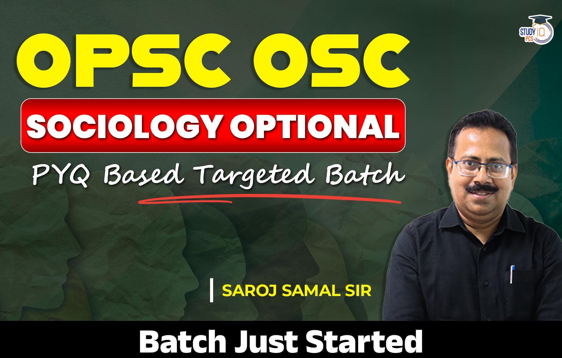 OPSC OCS Sociology Optional – PYQ Based Targeted Batch